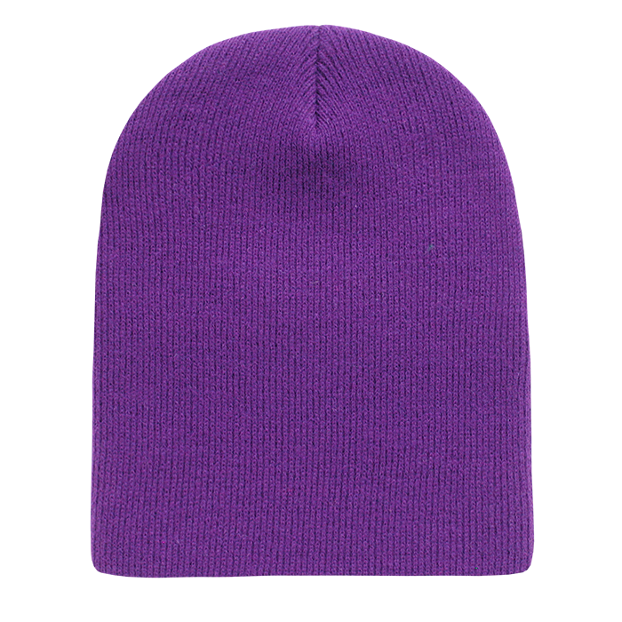 Decky 614 - Acrylic Short Beanie, Knit Cap - 614