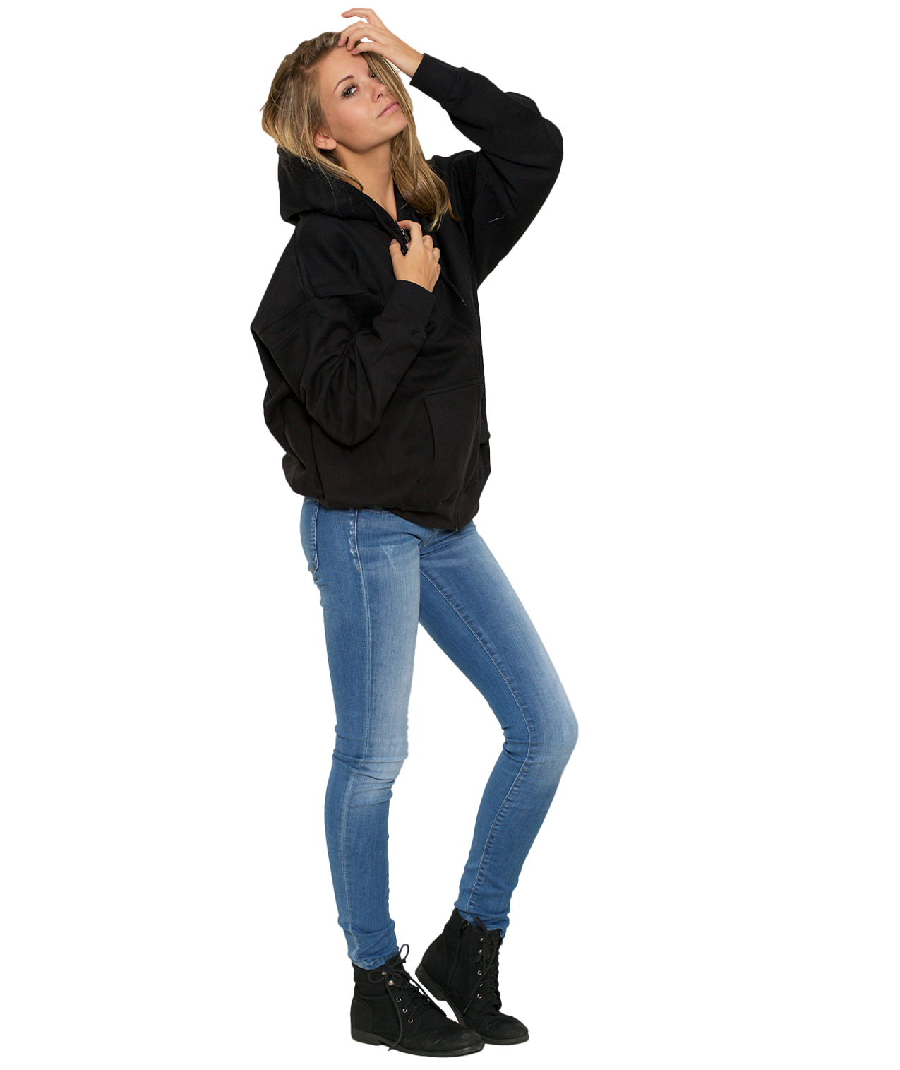 Adult Full Zip Hood