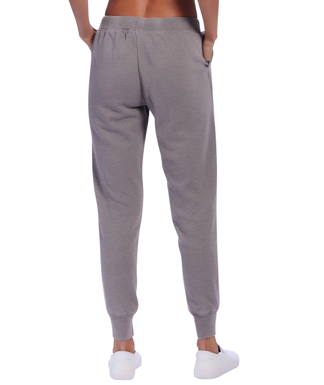 Burn Out Cotton Jogger Black