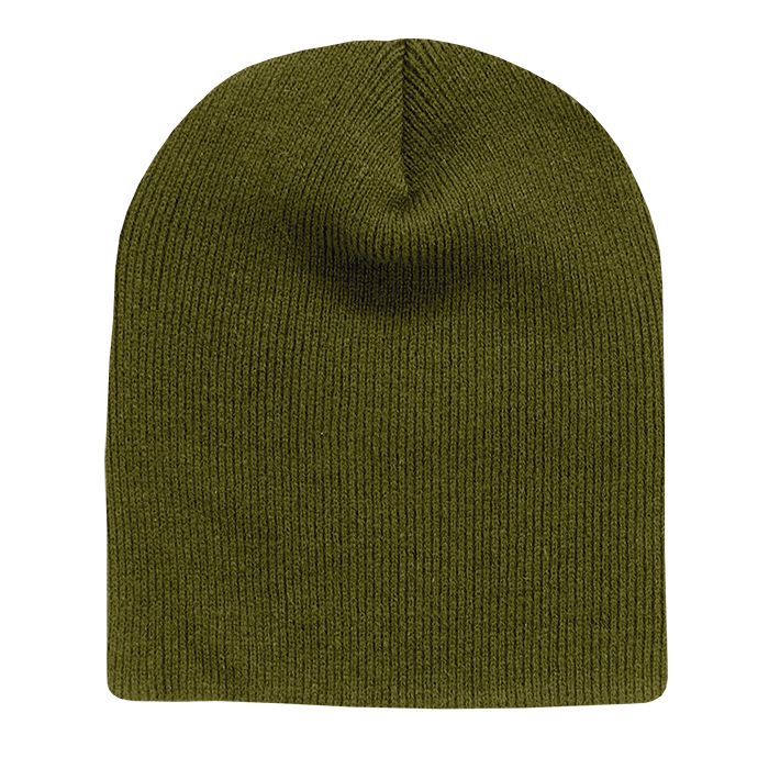 Decky 614 - Acrylic Short Beanie, Knit Cap - 614