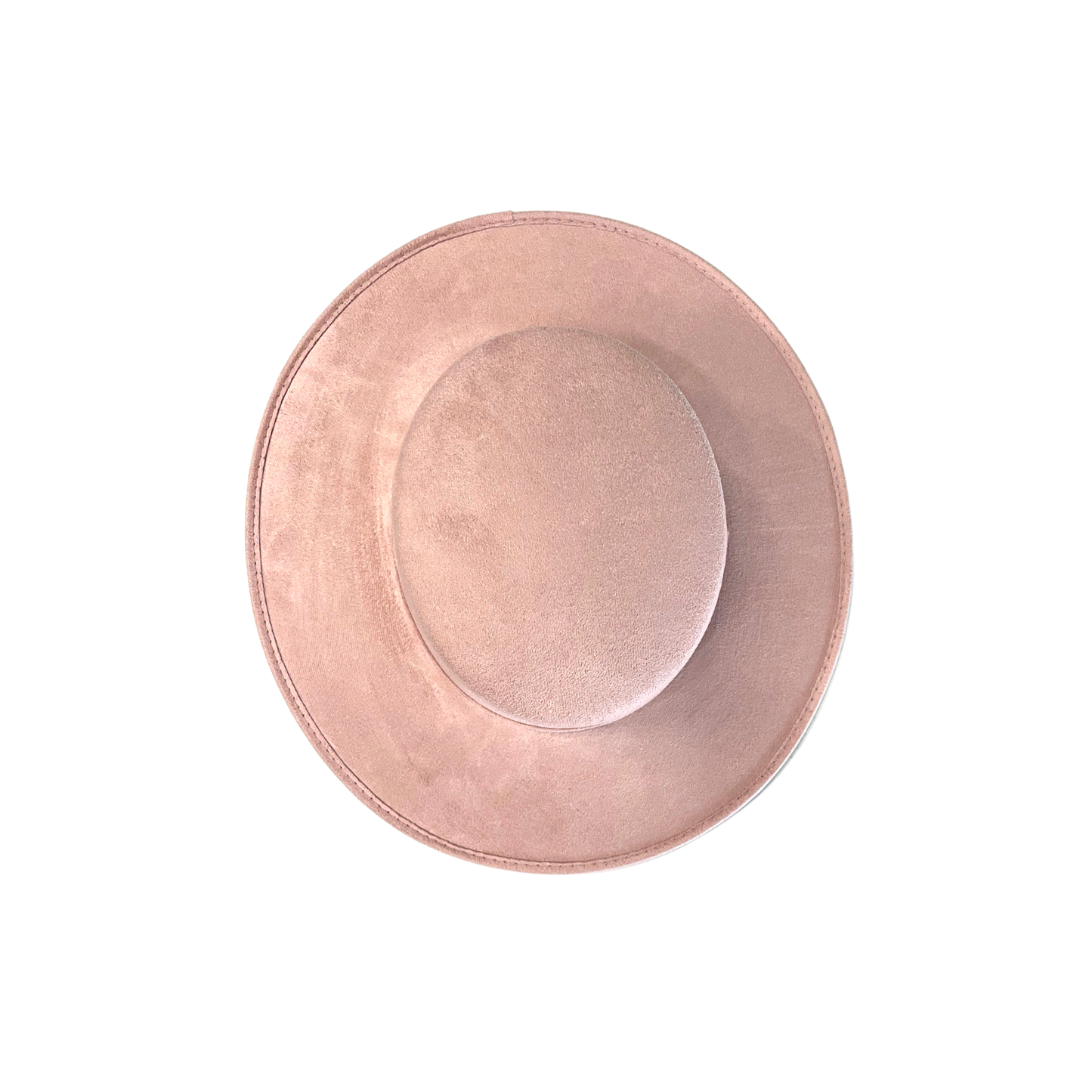 Vegan Suede Boater Hats