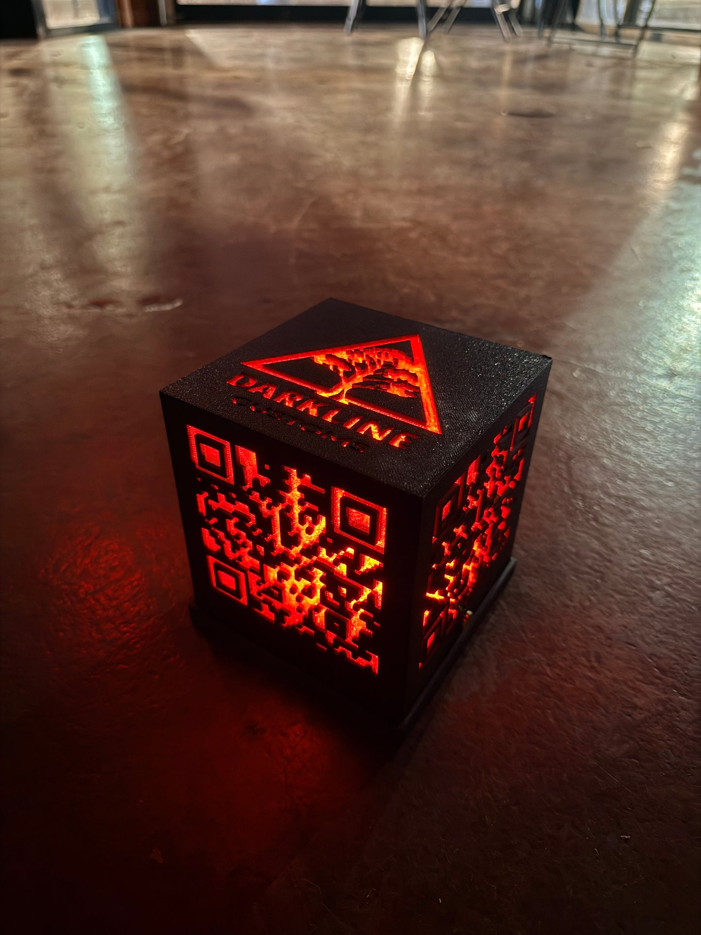 The Signal — Illuminated QR Object
