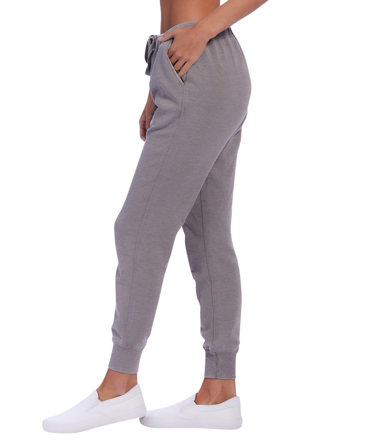 Burn Out Cotton Jogger Black
